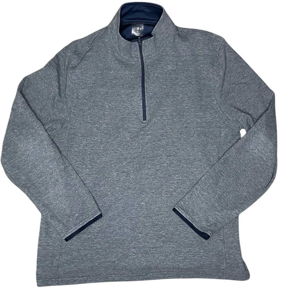 J Crew COOLMAX Performance Quarter Zip-Men’s XL